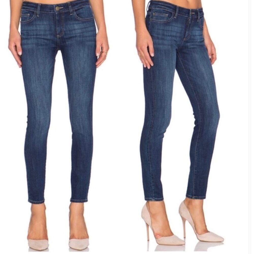 DL1961 Margaux Instasculpt Ankle Skinny Dark Wash Jeans Winter Women's Size 28